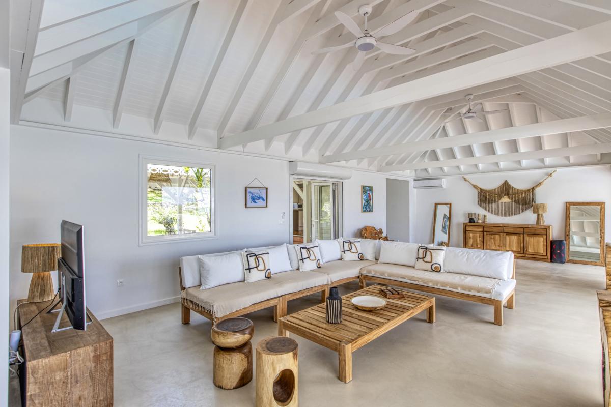 A louer villa 4 chambre Terres Basses Saint Martin_ Salon - 15